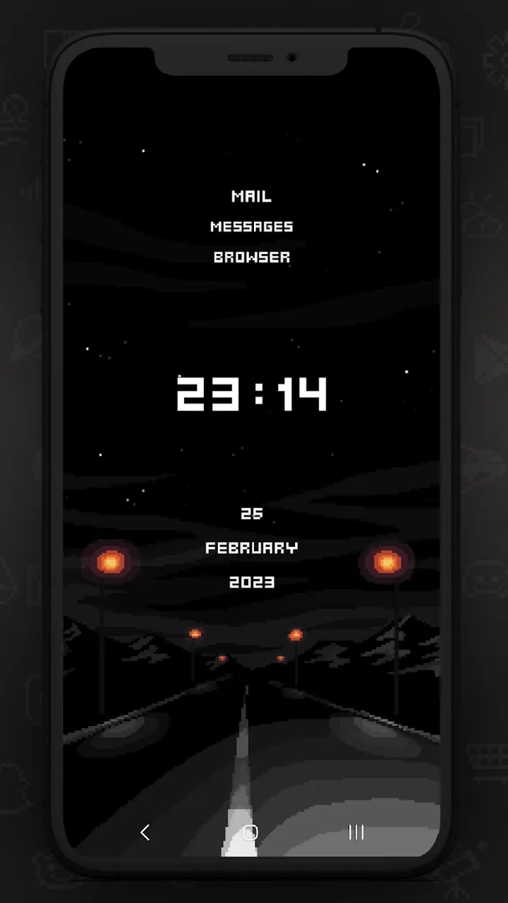 Retro Mode - Icon Pack (Neon) screenshot 4