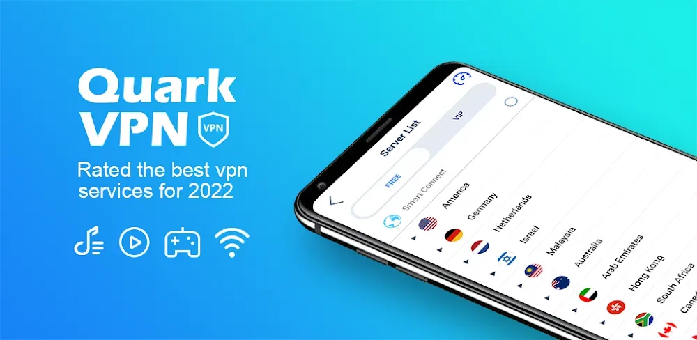 Speedy Quark VPN screenshot 1