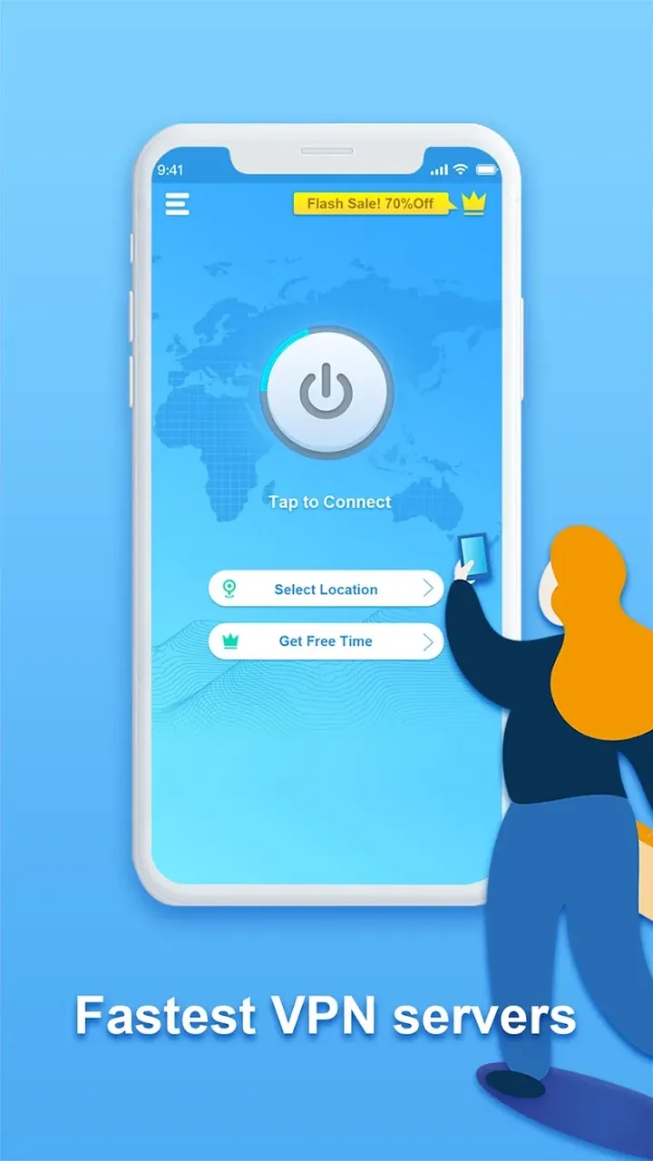 Speedy Quark VPN screenshot 3