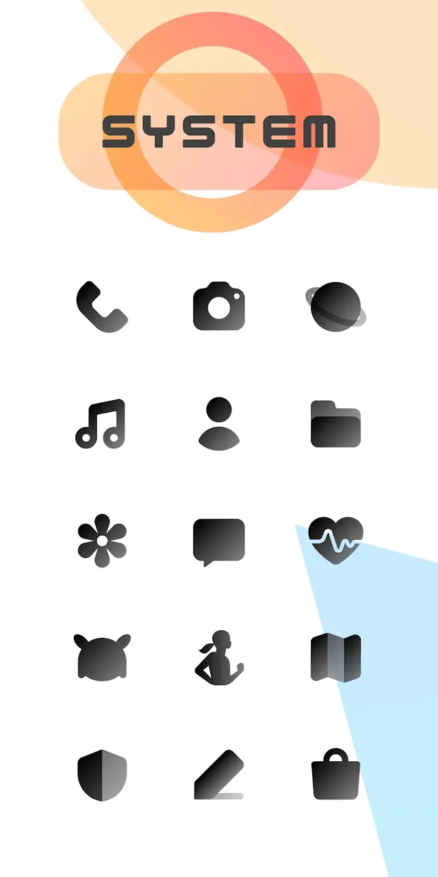 CHIC DARK Icon Pack screenshot 3