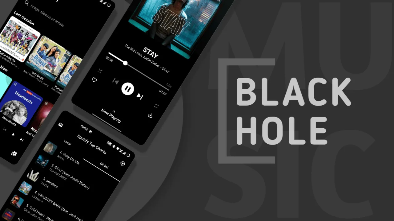 BlackHole Music screenshot 1