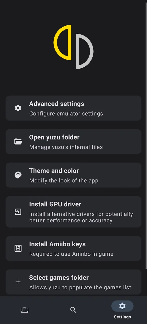 Yuzu Emulator screenshot 3
