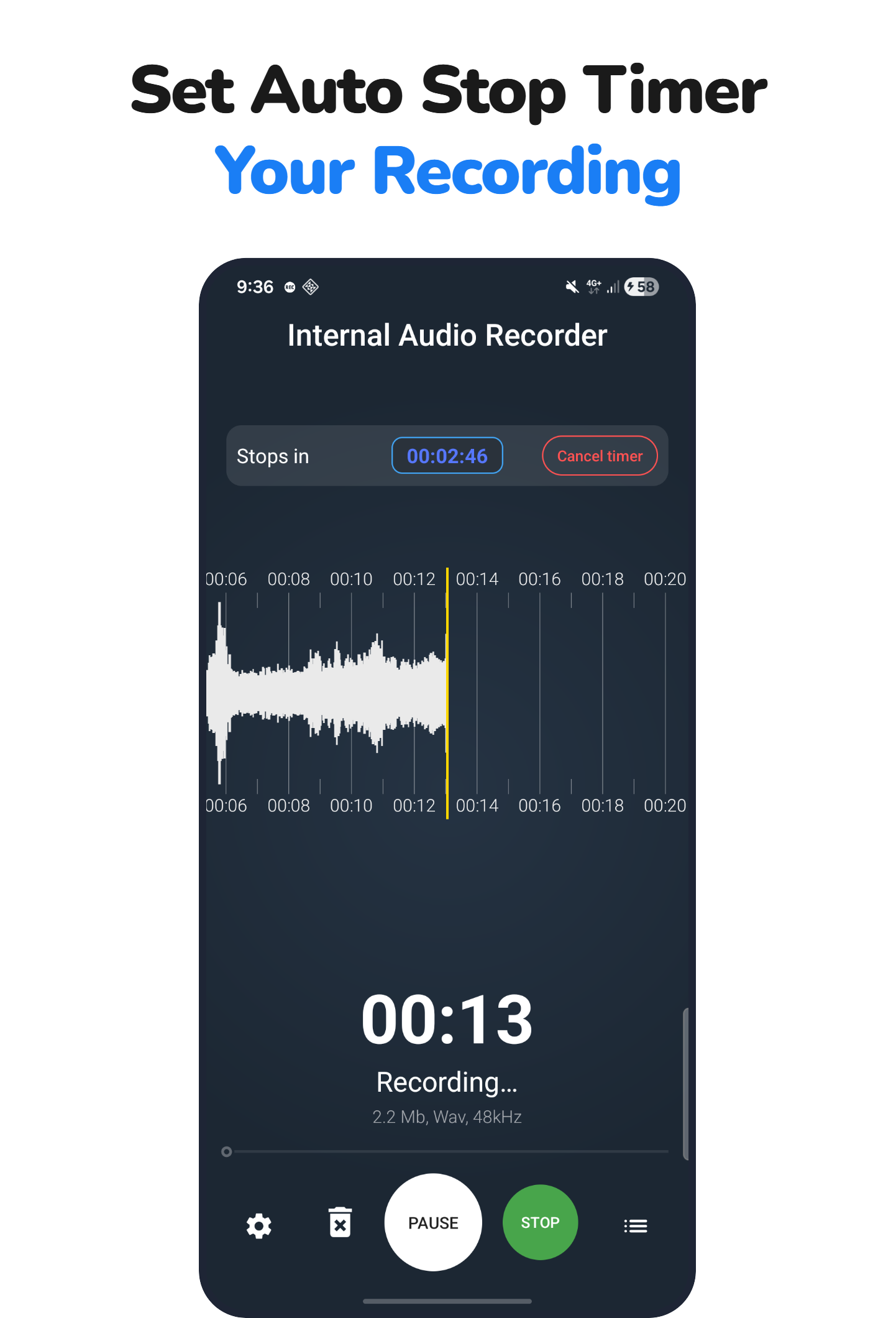 Internal Audio Recorder Sound screenshot 5