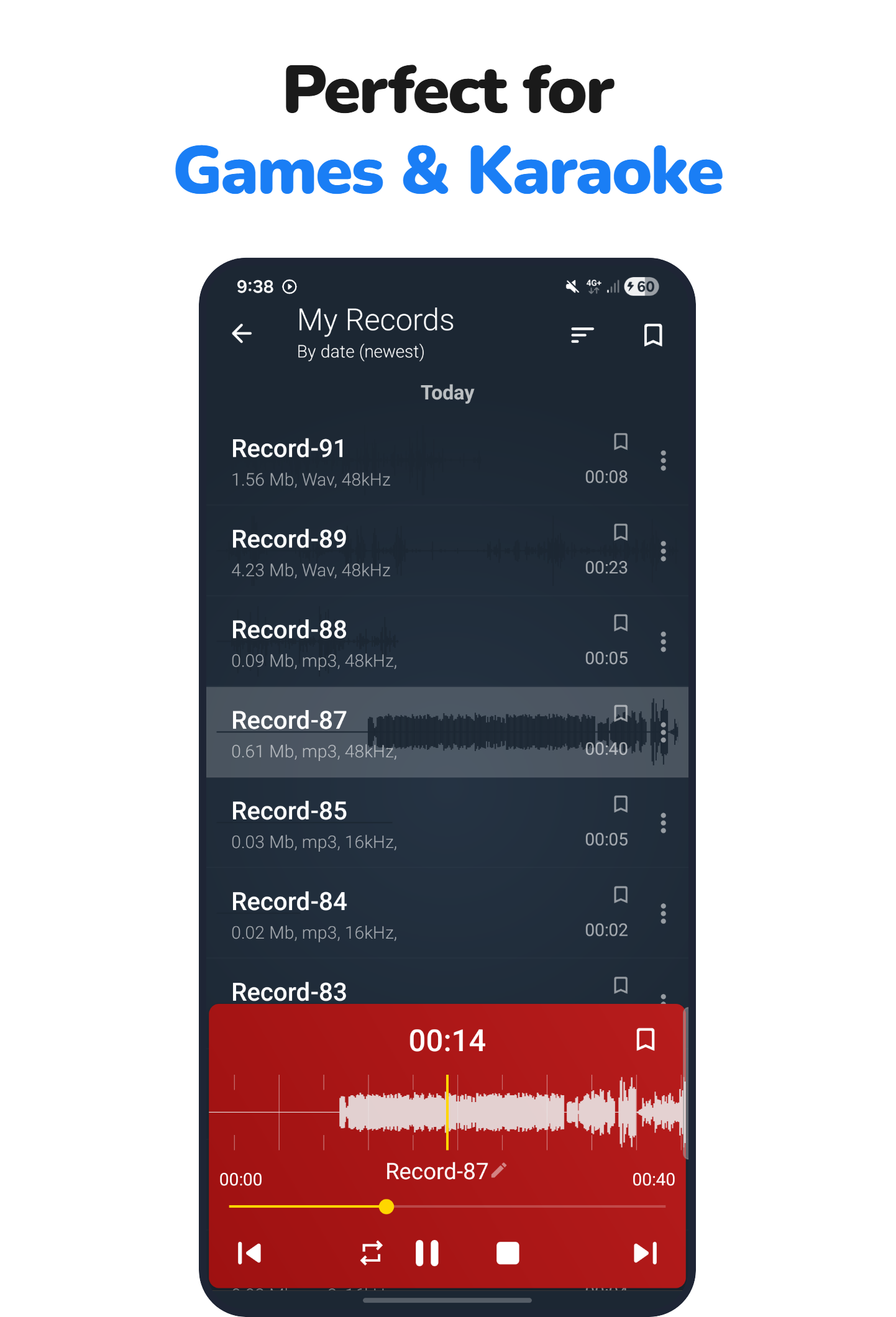 Internal Audio Recorder Sound screenshot 3