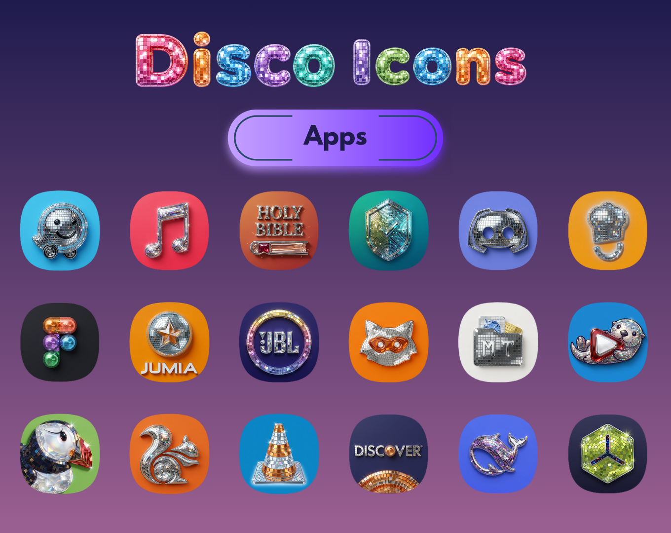 Disco Icon Pack screenshot 4