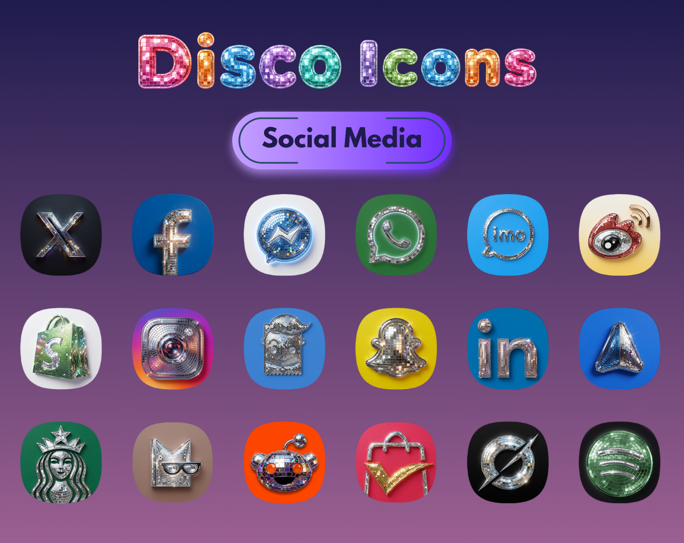 Disco Icon Pack screenshot 3