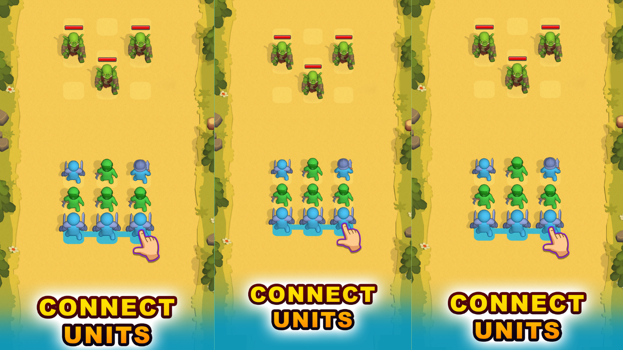 Color Heroes: Connect & Attack screenshot 1