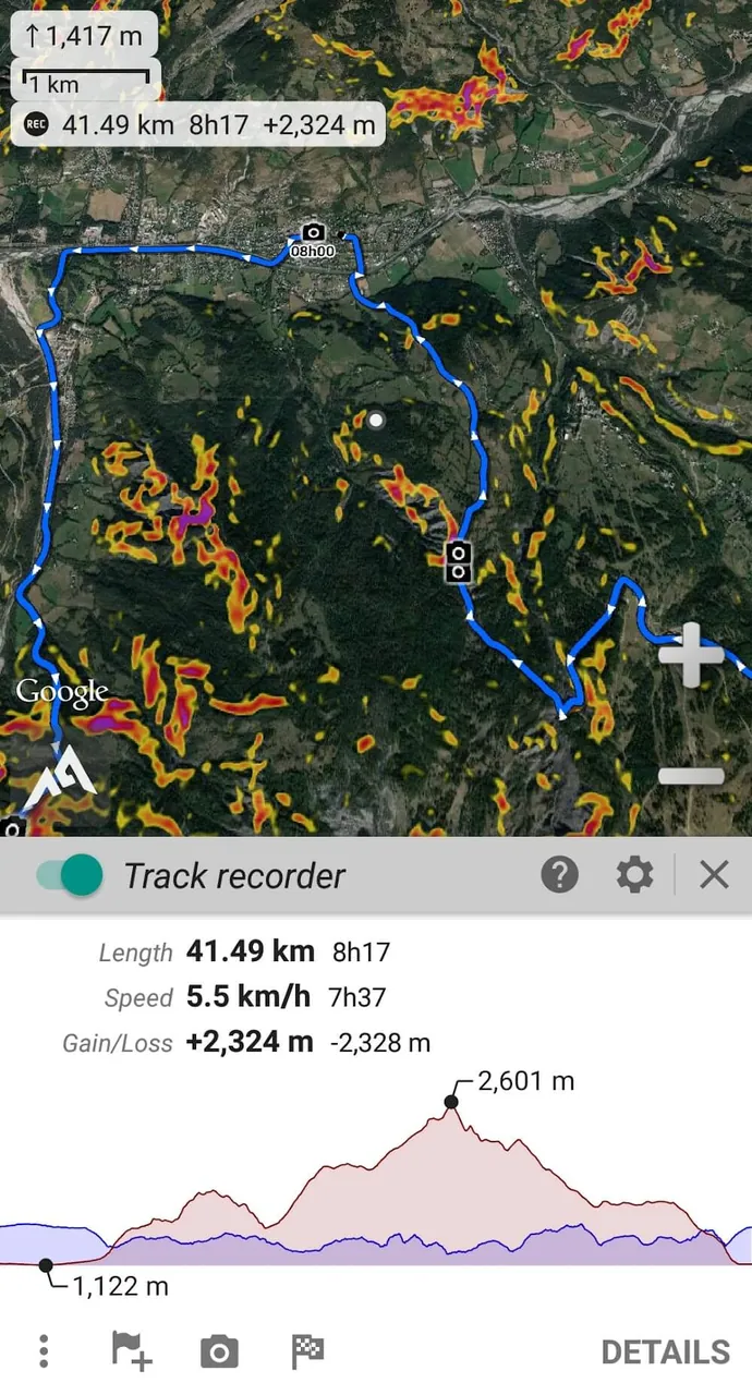 AlpineQuest screenshot 6