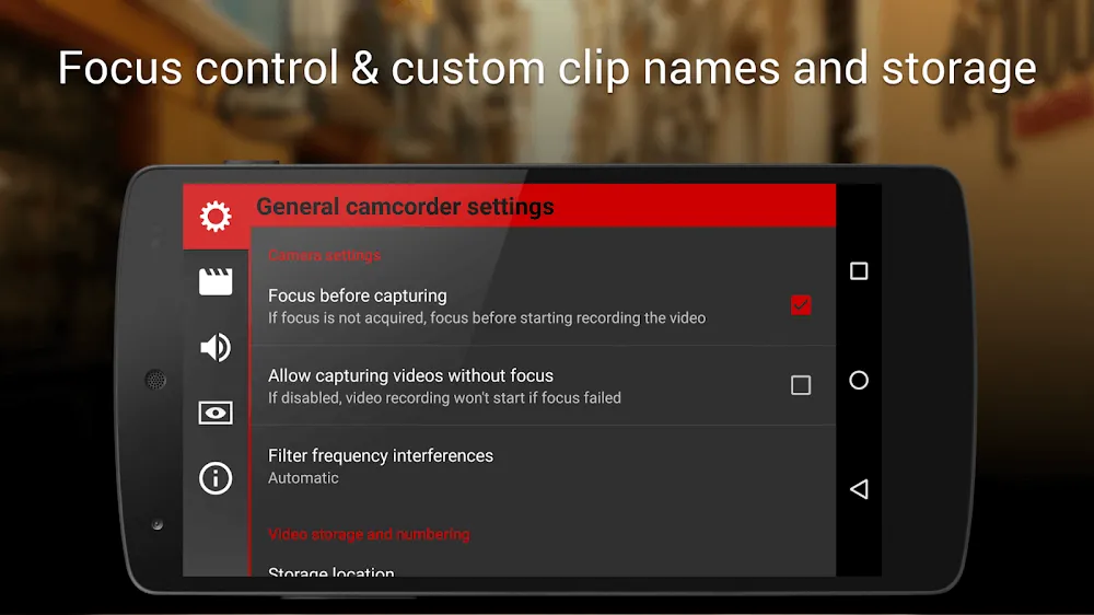 Cinema FV-5 screenshot 5