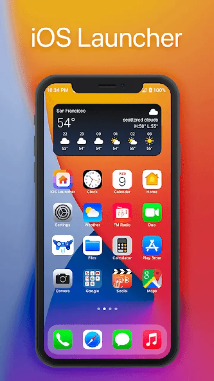 iOS Launcher screenshot 2