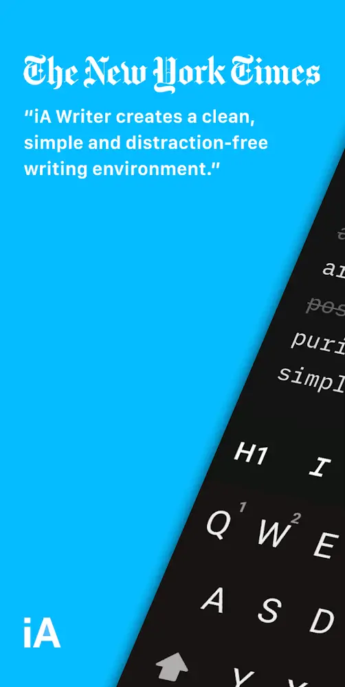 iA Writer screenshot 2