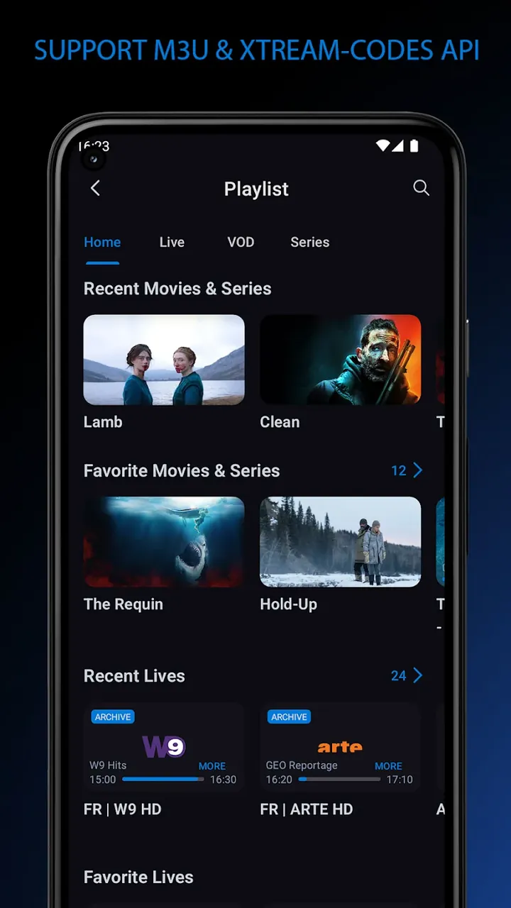 Perfect IPTV Player screenshot 2