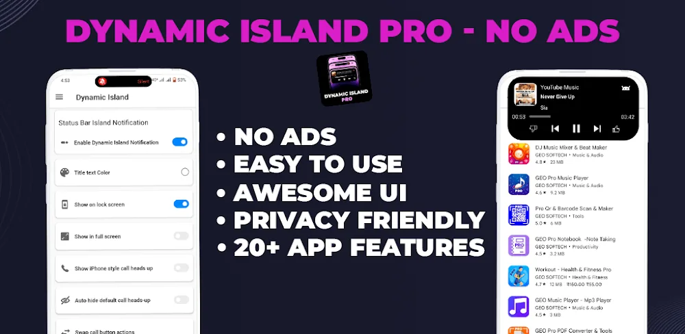 Dynamic Island Pro screenshot 1