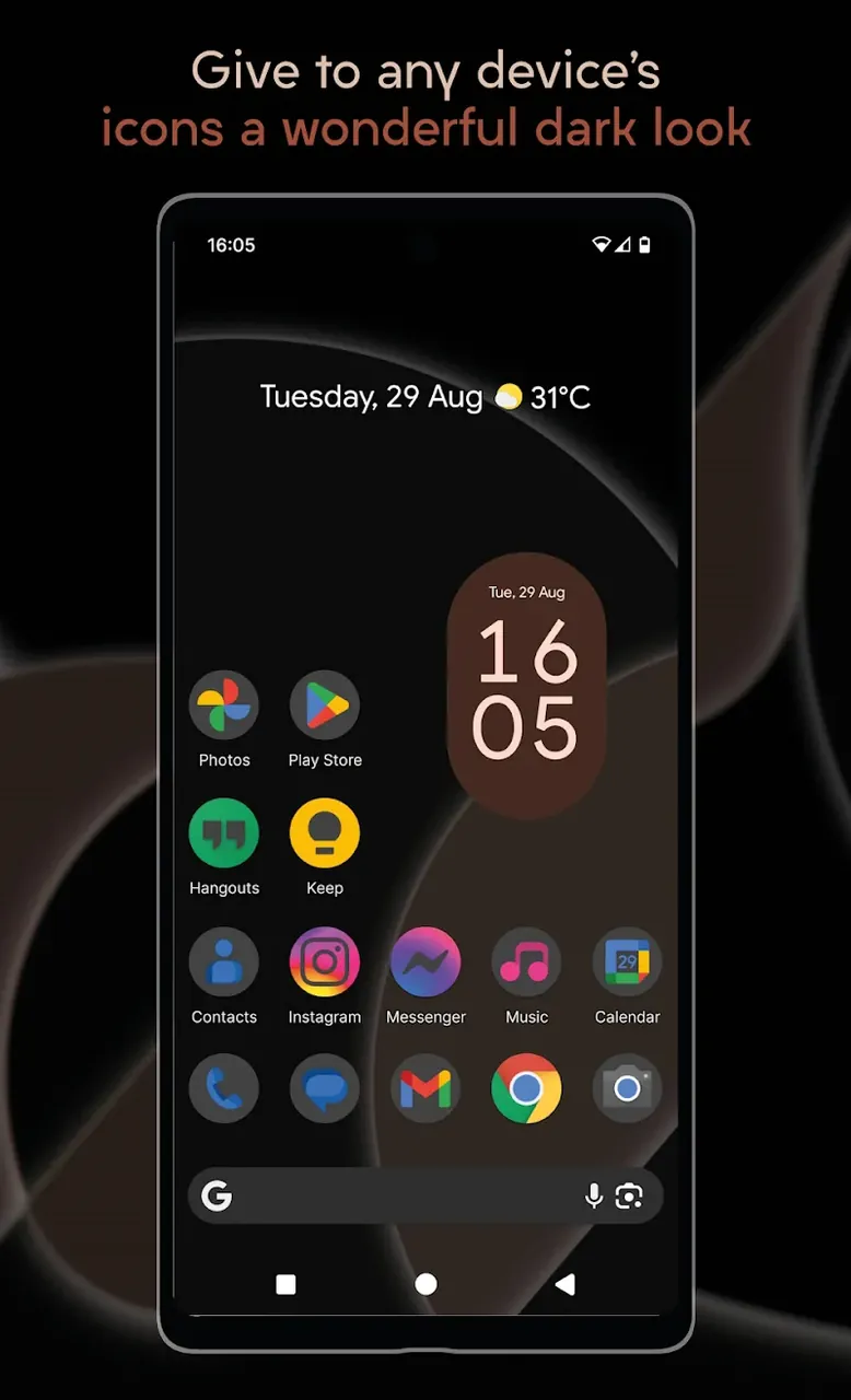 Darkful - Icon Pack screenshot 2