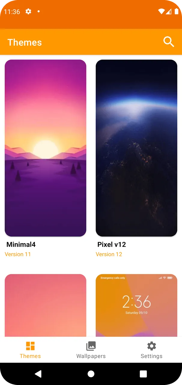 Global Themes and Wallpapers screenshot 2