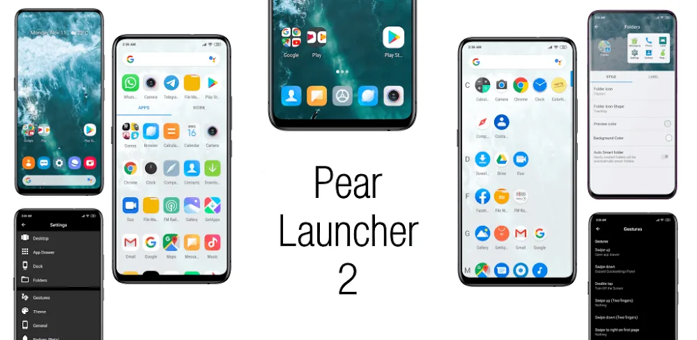Pear Launcher Pro screenshot 1