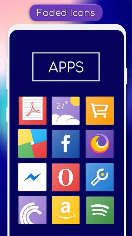Faded - Icon Pack screenshot 4