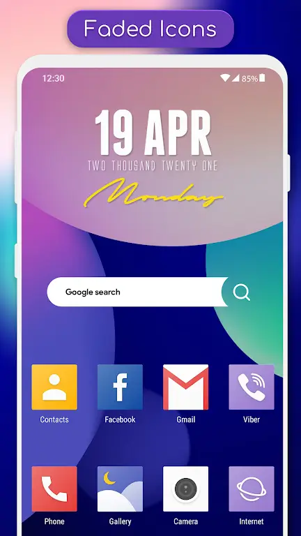 Faded - Icon Pack screenshot 6
