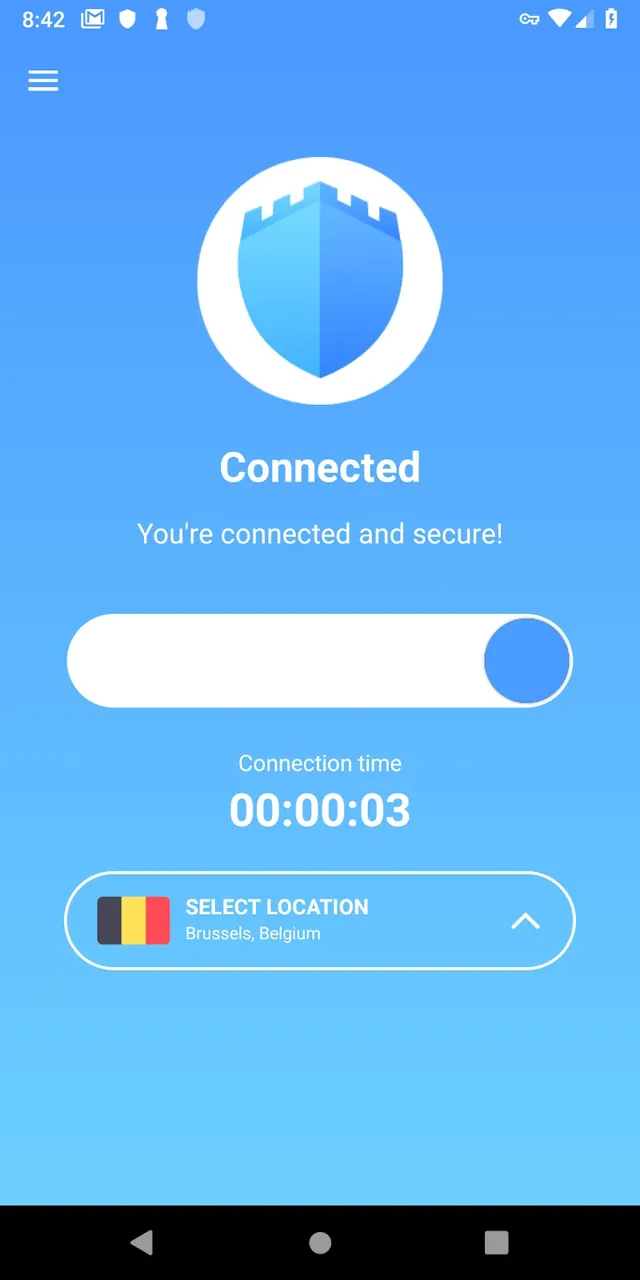 CyberVPN screenshot 3