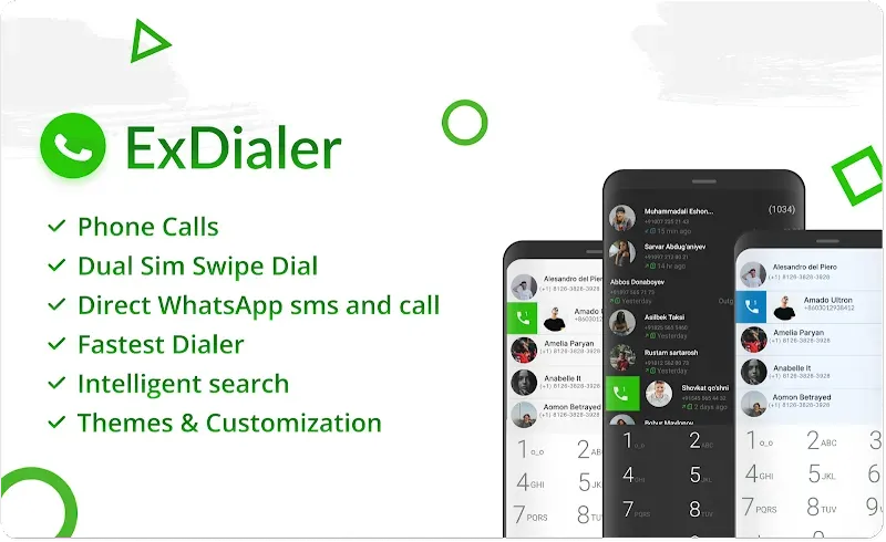 ExDialer screenshot 2