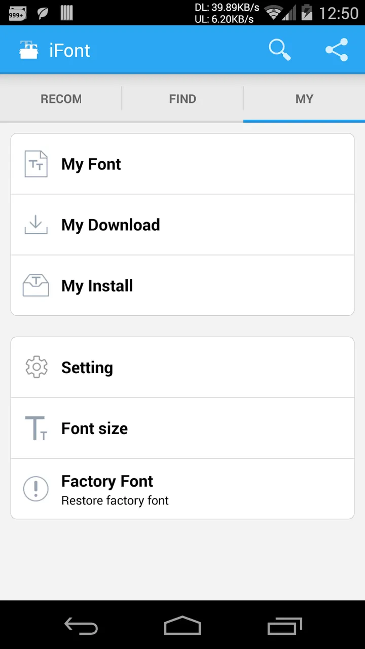 iFont screenshot 6