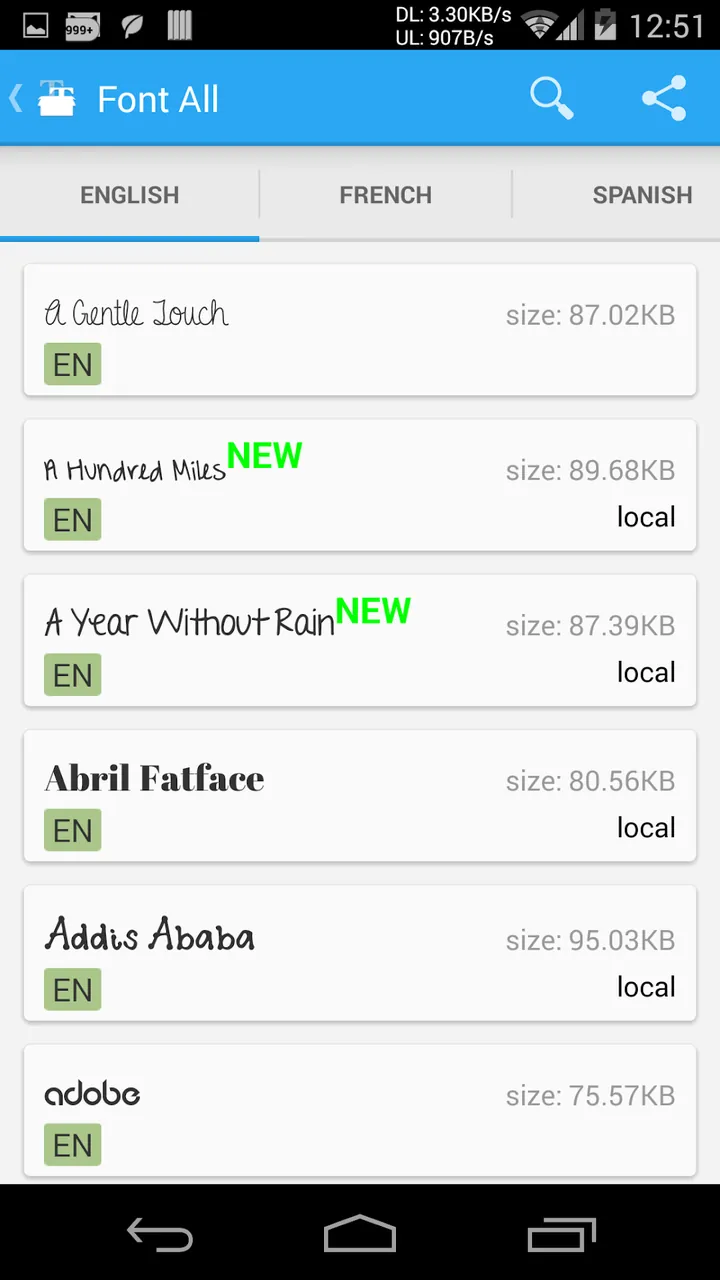 iFont screenshot 4
