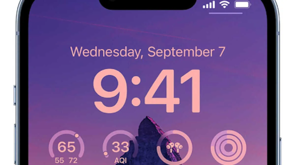 Widget iOS 16 screenshot 1