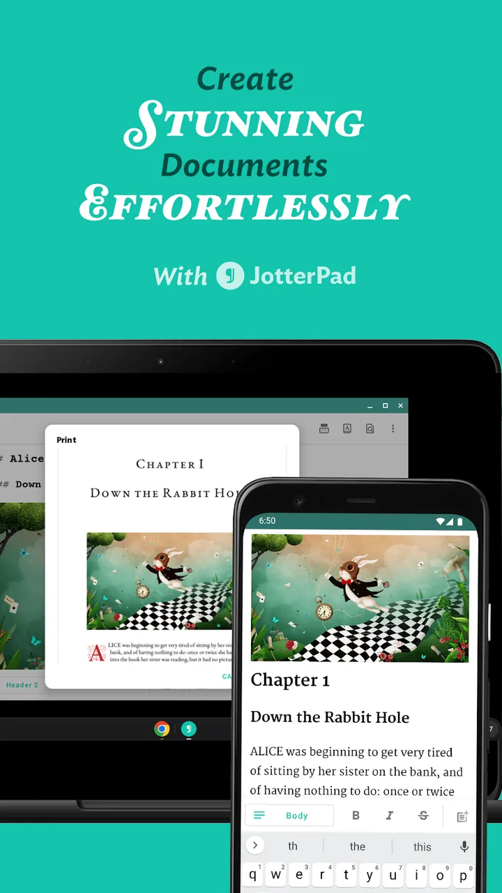 JotterPad screenshot 2