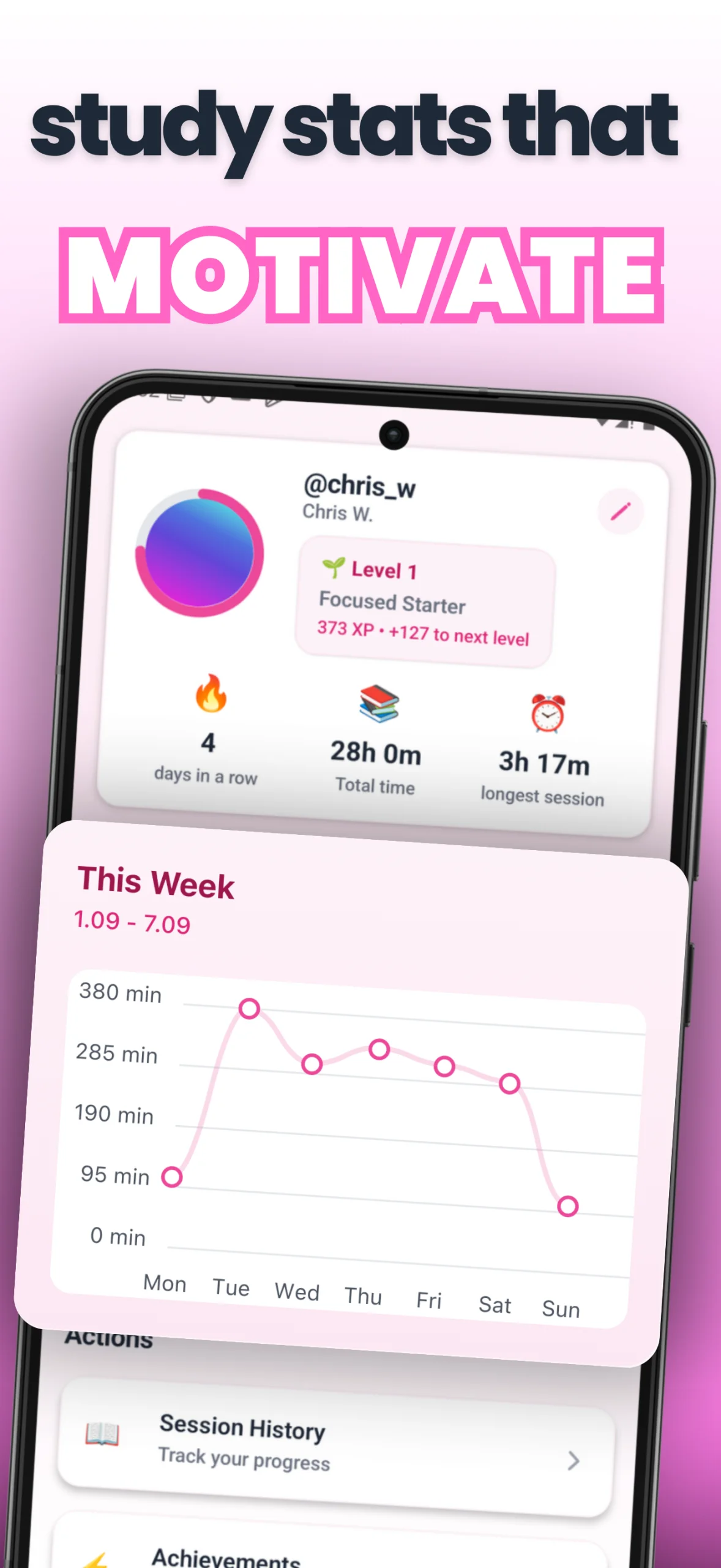 Lilo Study Timer & Challenges screenshot 3