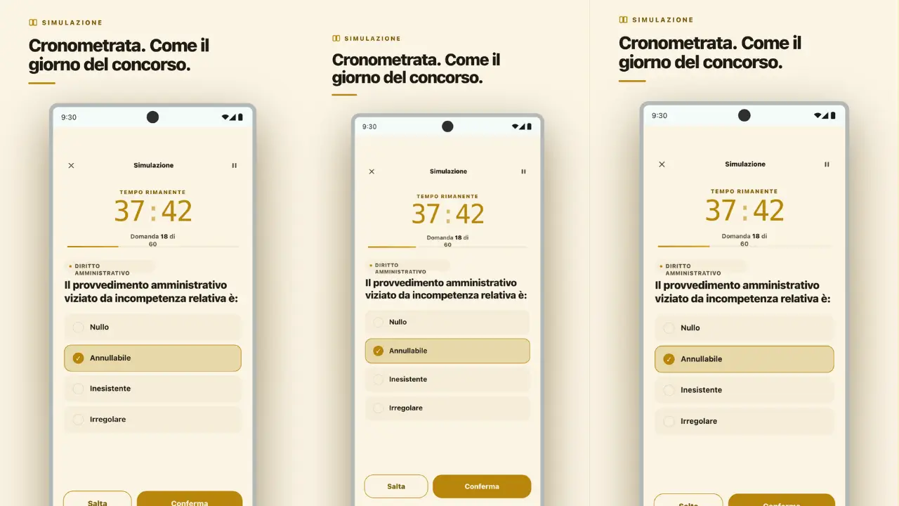 Idoneo: Concorsi Pubblici screenshot 1