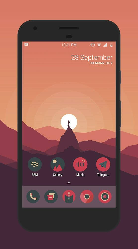 Sagon Circle: Dark Icon Pack screenshot 2