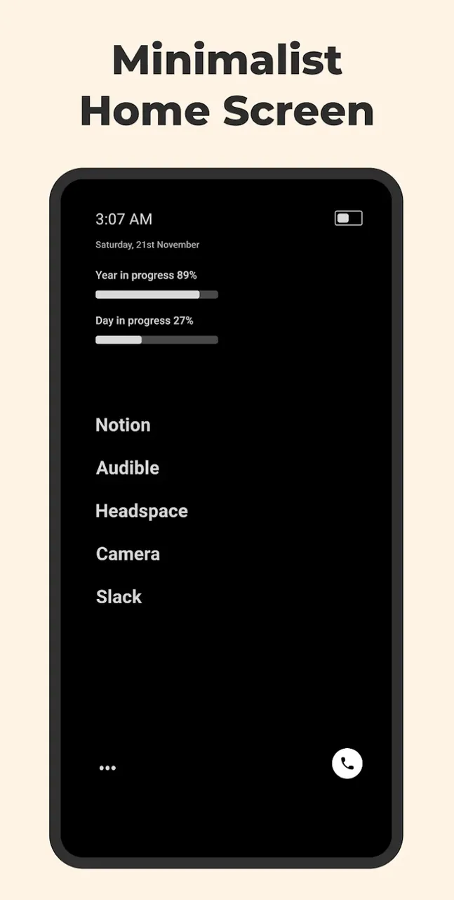 Minimalist Launcher: Detox Now screenshot 3