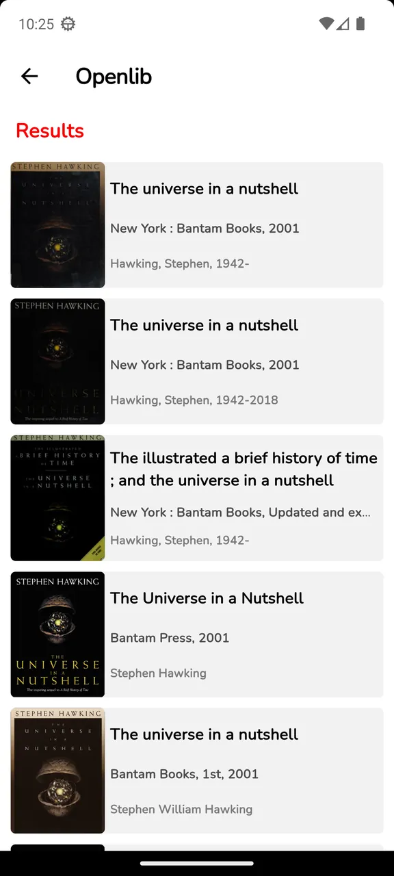 Openlib screenshot 3