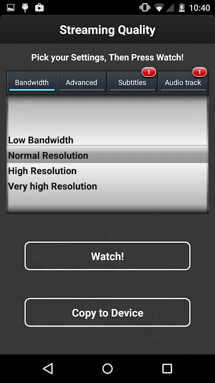 VLC Streamer screenshot 3