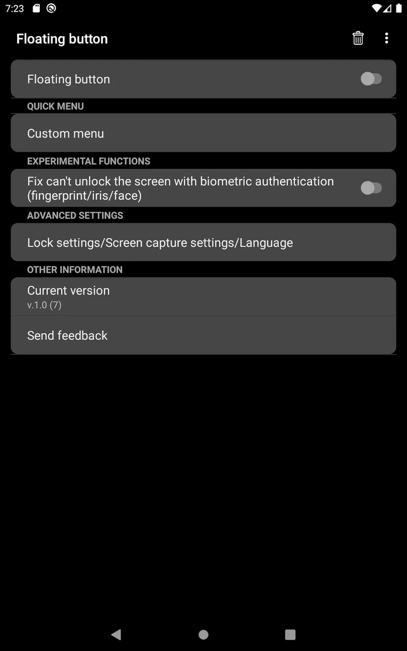 Floating Button: Assistive Touch screenshot 7