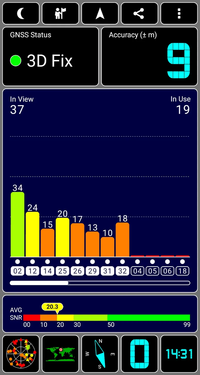 GPS Test screenshot 2