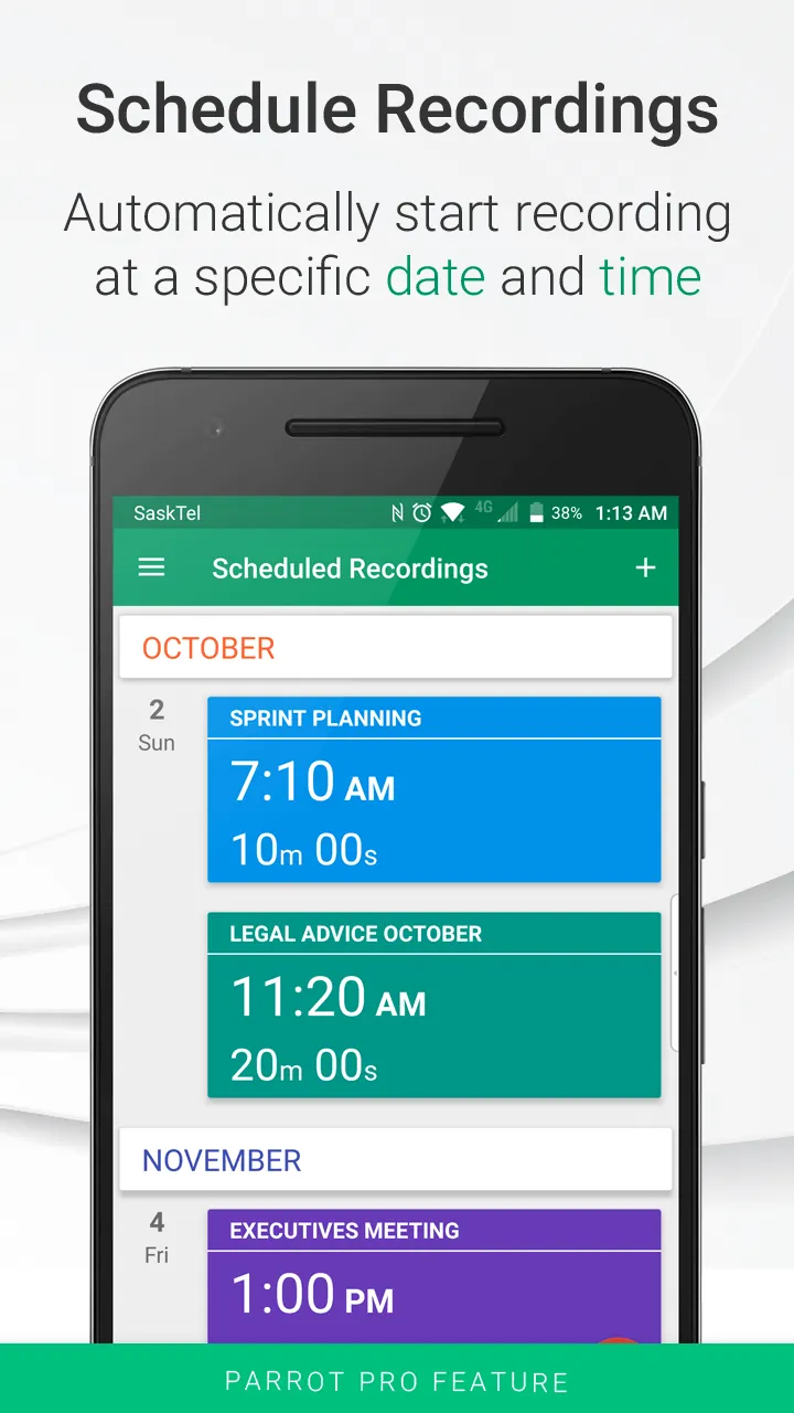 Parrot Voice Recorder screenshot 6