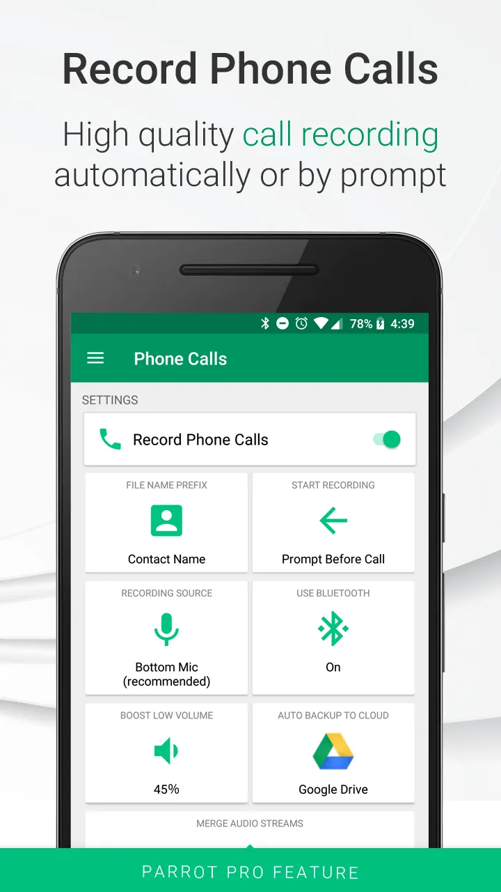 Parrot Voice Recorder screenshot 5
