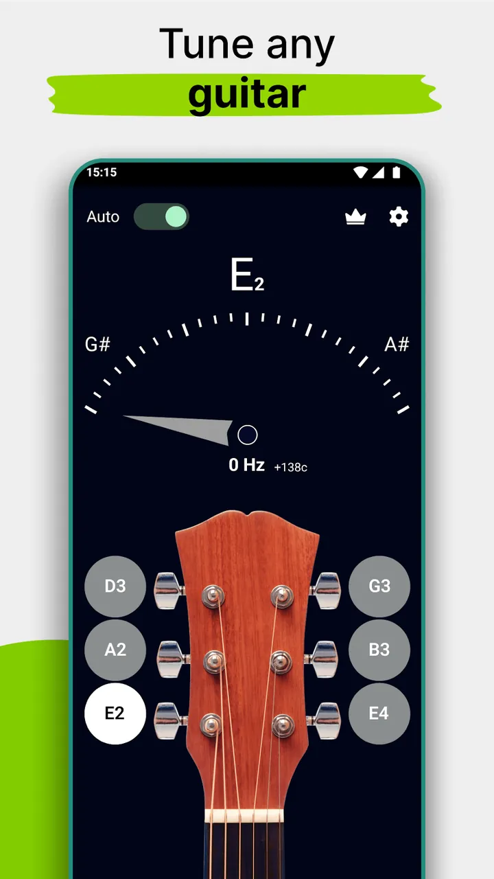 Guitar Tuner ZipoApps screenshot 4