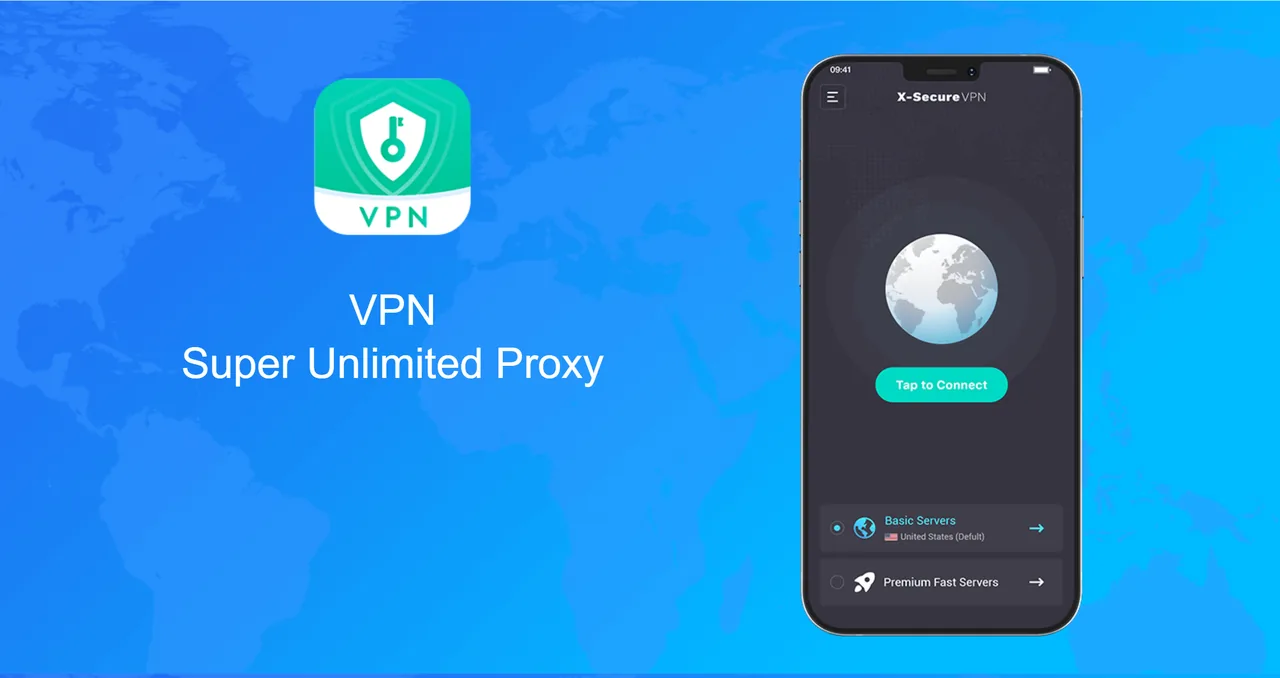 X-Secure VPN Proxy : Fast VPN screenshot 1
