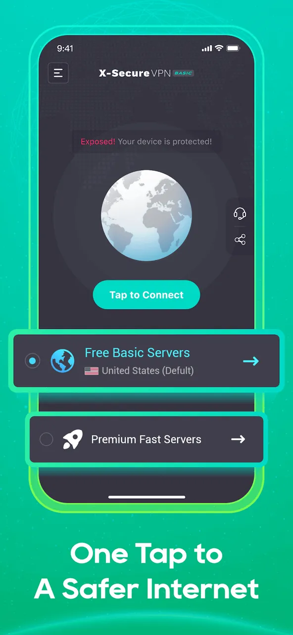 X-Secure VPN Proxy : Fast VPN screenshot 4