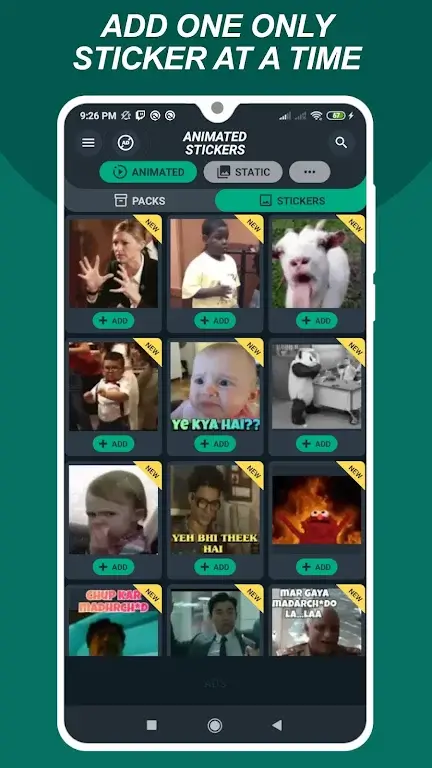 1001 Animated Stickers for WA screenshot 3