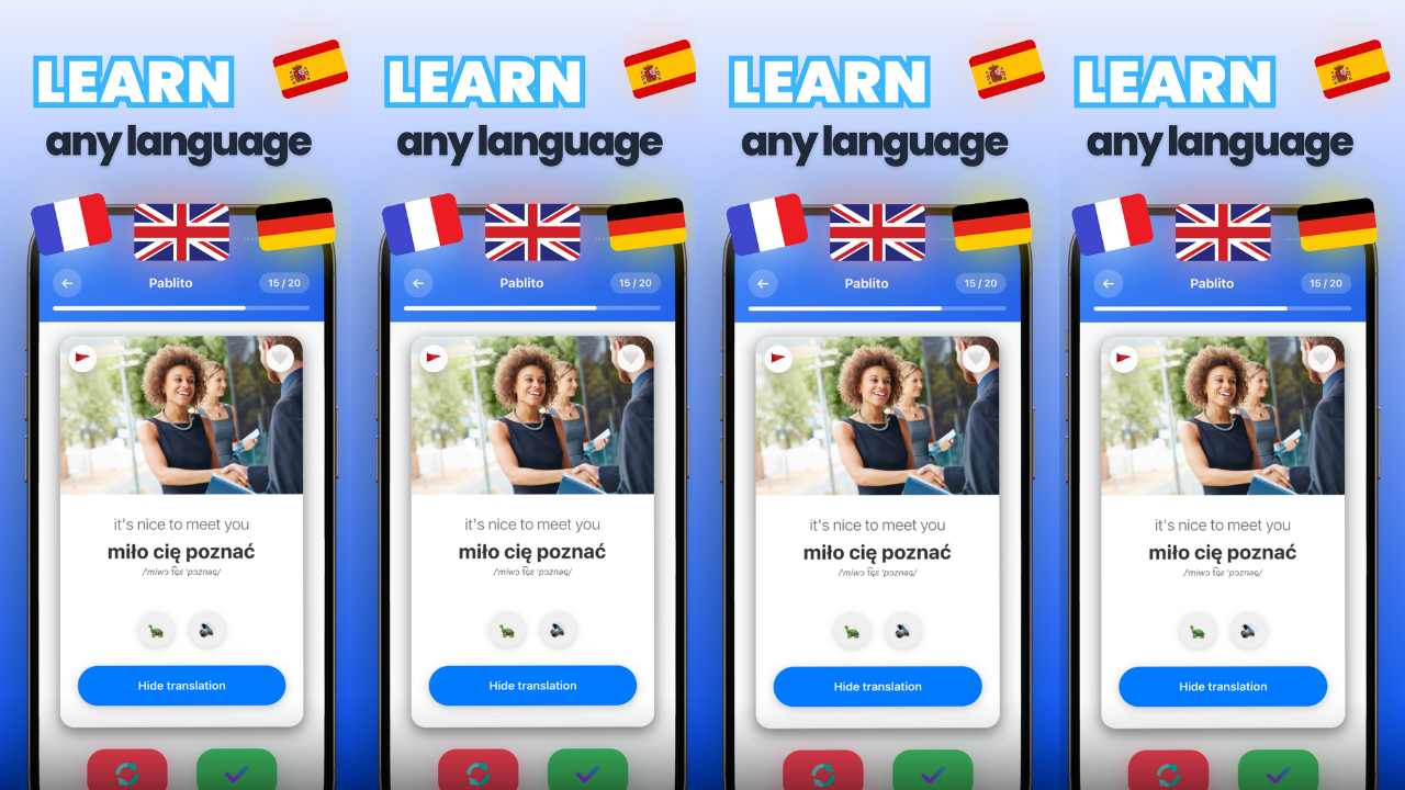Pablito: Learn Languages screenshot 1