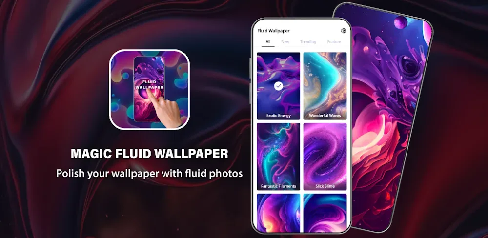 Magic Fluids Wallpaper screenshot 1