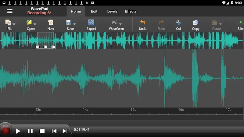 WavePad Master's Edition screenshot 2