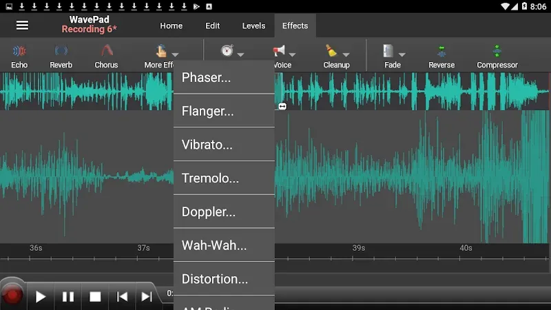 WavePad Master's Edition screenshot 3