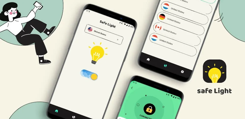 SafeLight VPN screenshot 1