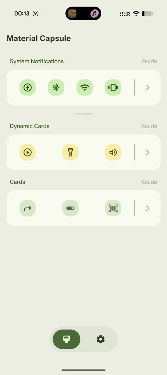 Material Capsule screenshot 2