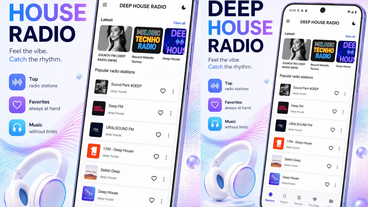 Deep House Radio - EDM Music screenshot 1