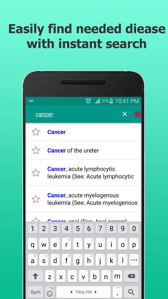 Diseases Dictionary screenshot 3